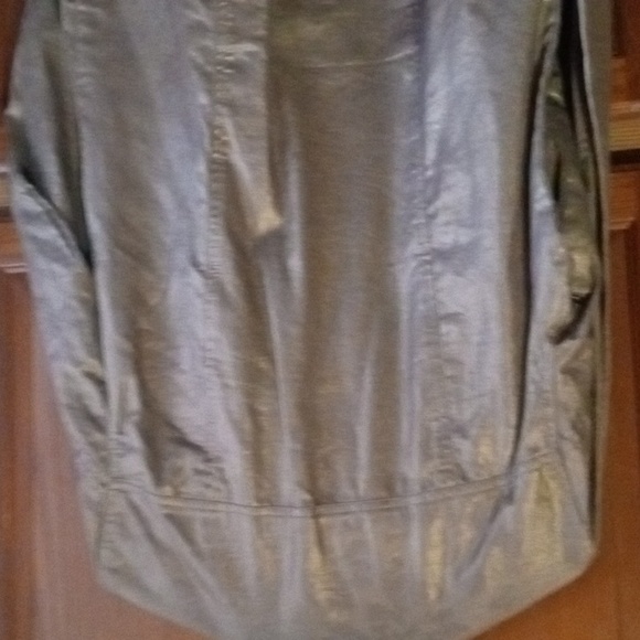 Coldwater Creek jacket,  size M , gold metallic color - Picture 5 of 8